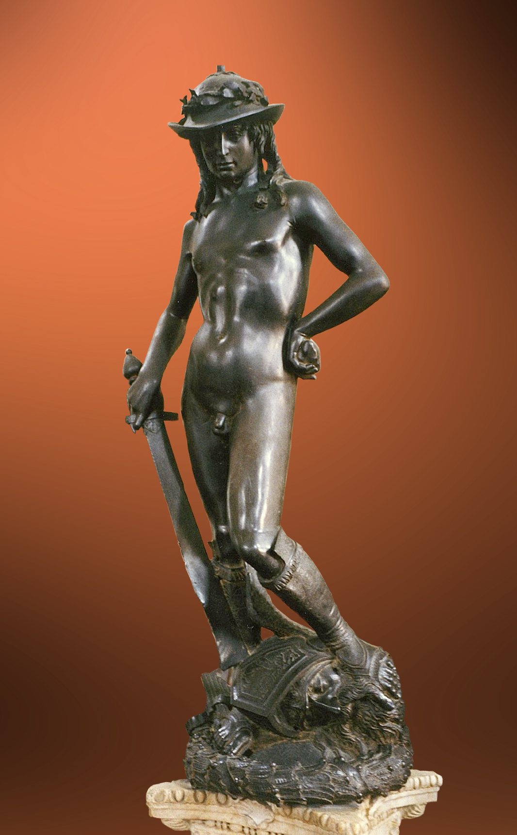 Bronze David by Donatello