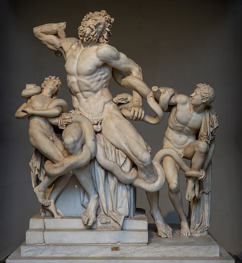 Hellenistic Laocoön and His Sons sculpture group