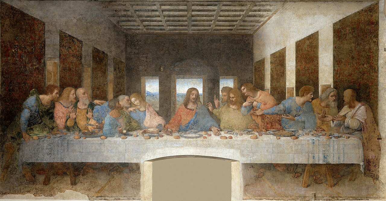 Leonardo da Vinci's Last Supper mural