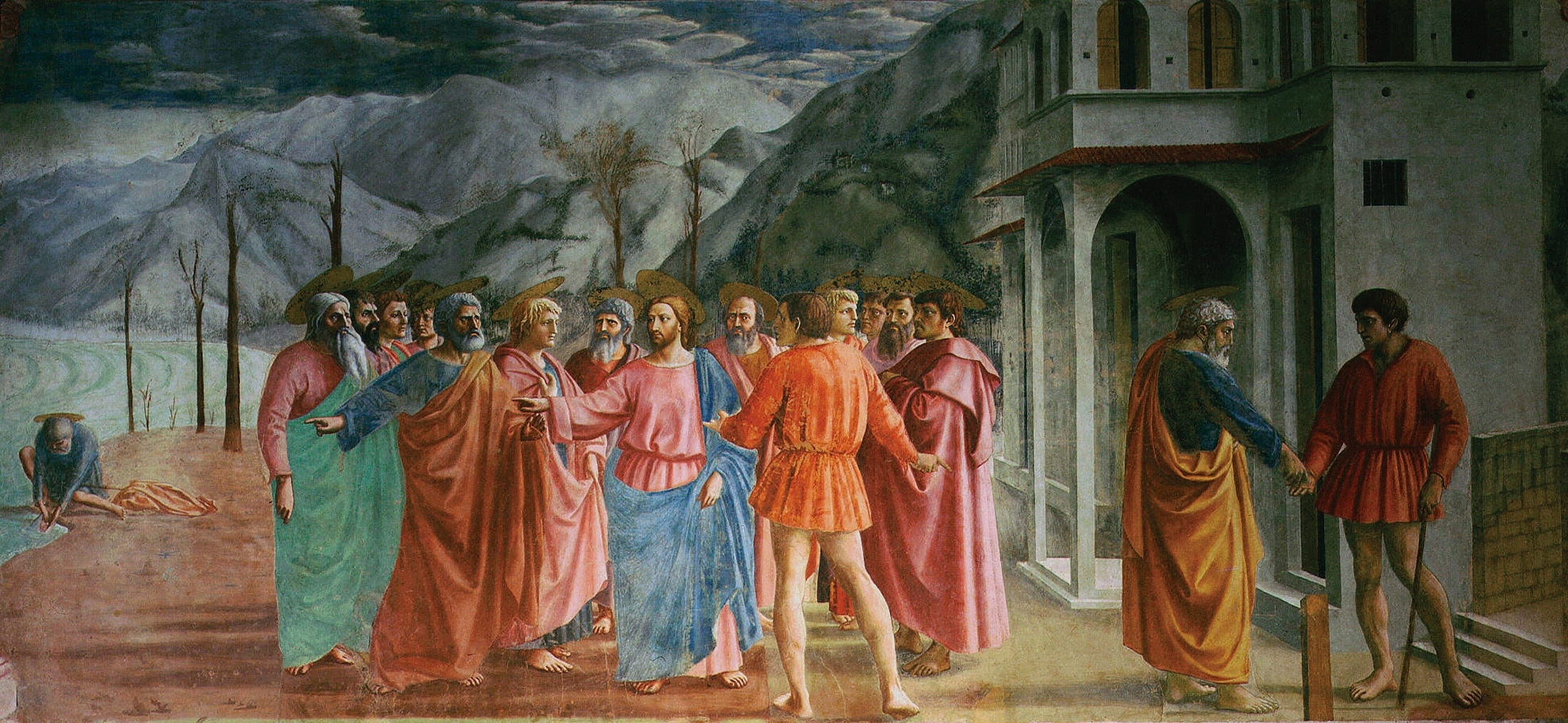 Masaccio's The Tribute Money fresco